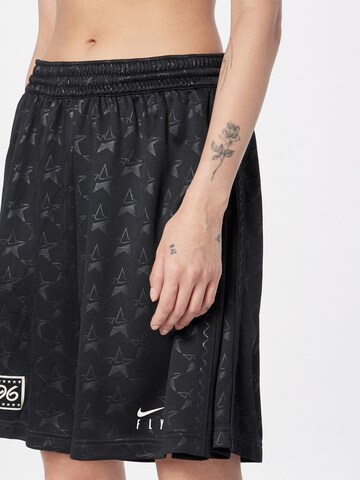 Regular Pantalon de sport NIKE en noir