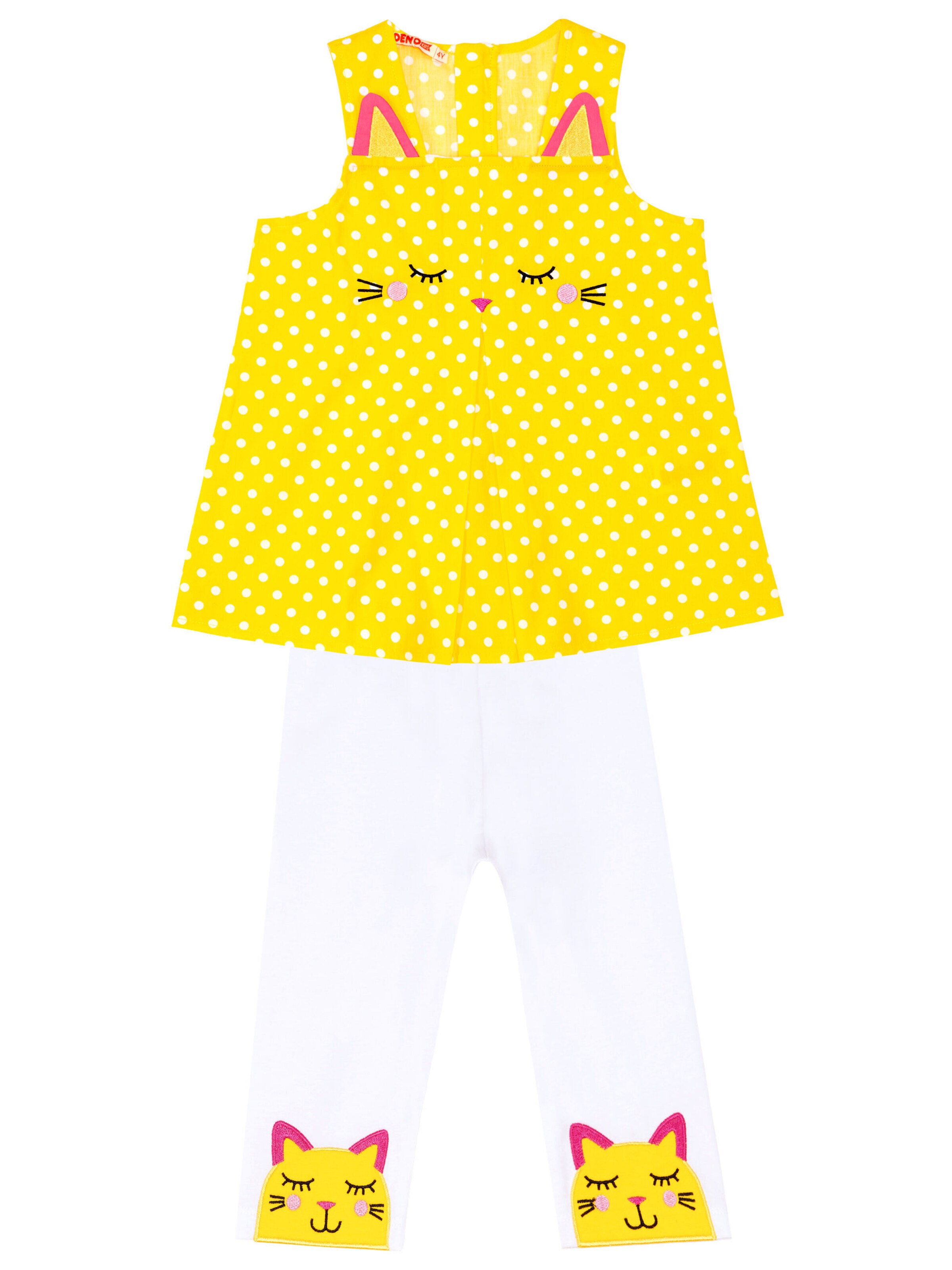 Set Denokids en jaune : devant