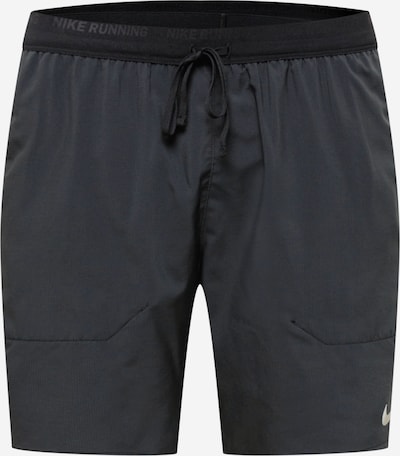 NIKE Workout Pants in Grey / Black, Item view