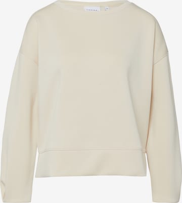 COMMA Sweatshirt in Beige: Vorderseite