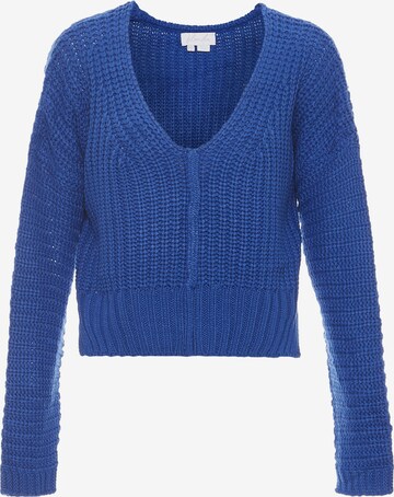 Pull-over BLONDA en bleu : devant