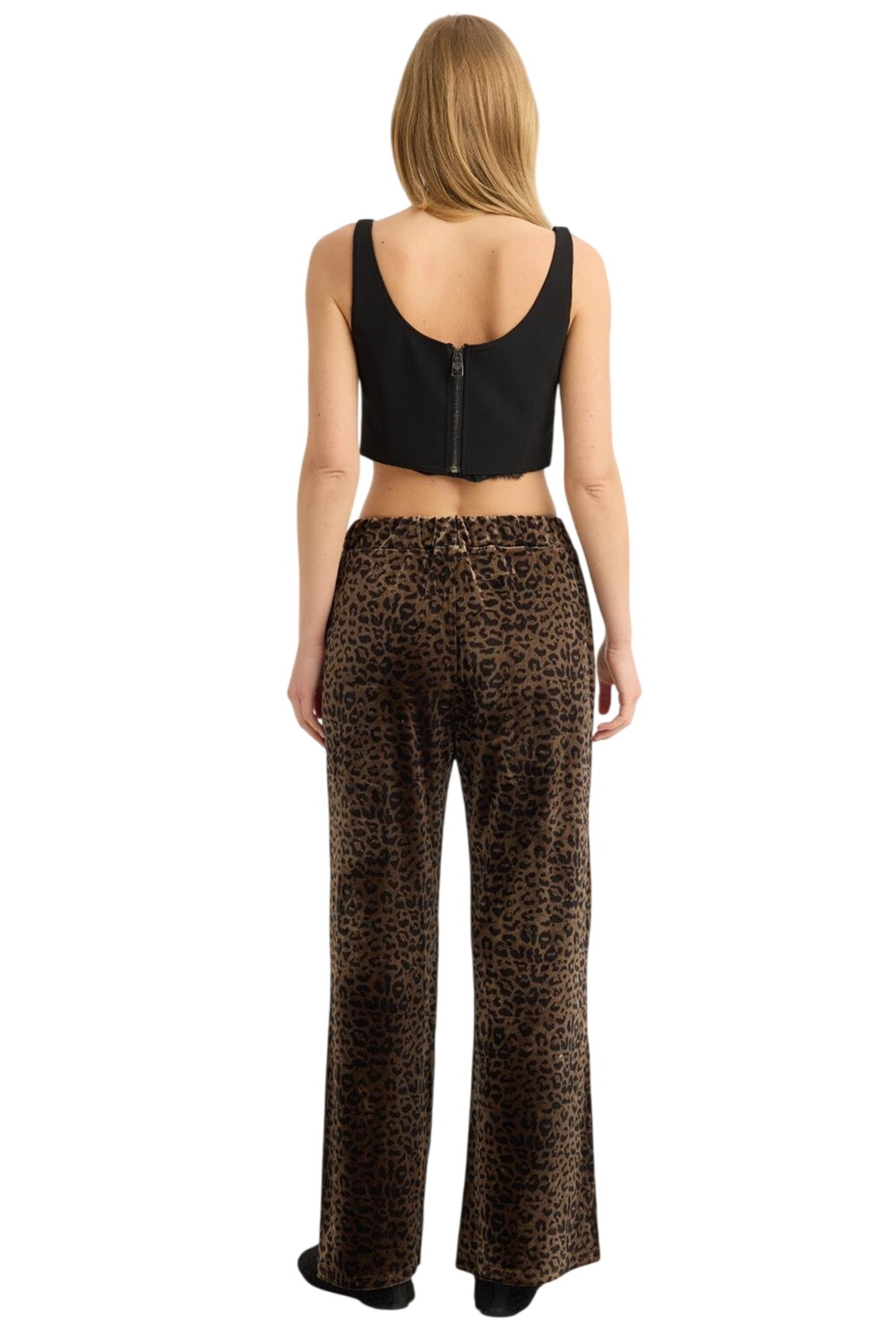HOME STORE Regular Broek in Zwart