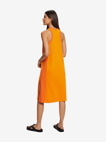 ESPRIT Knitted dress in Orange