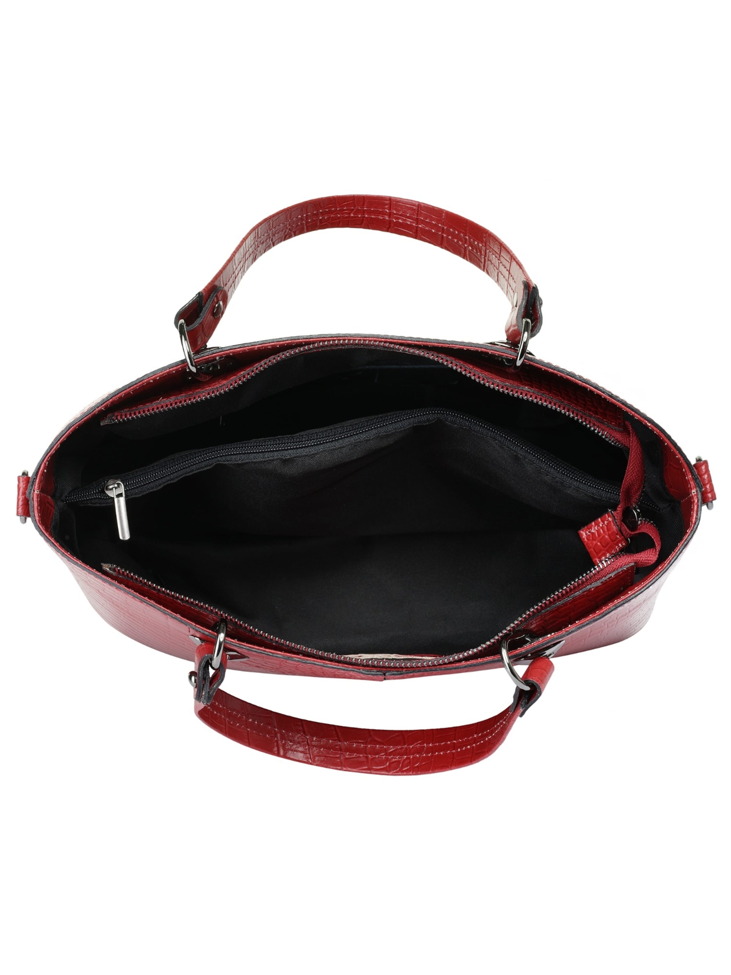 Cluty Handbag in Red