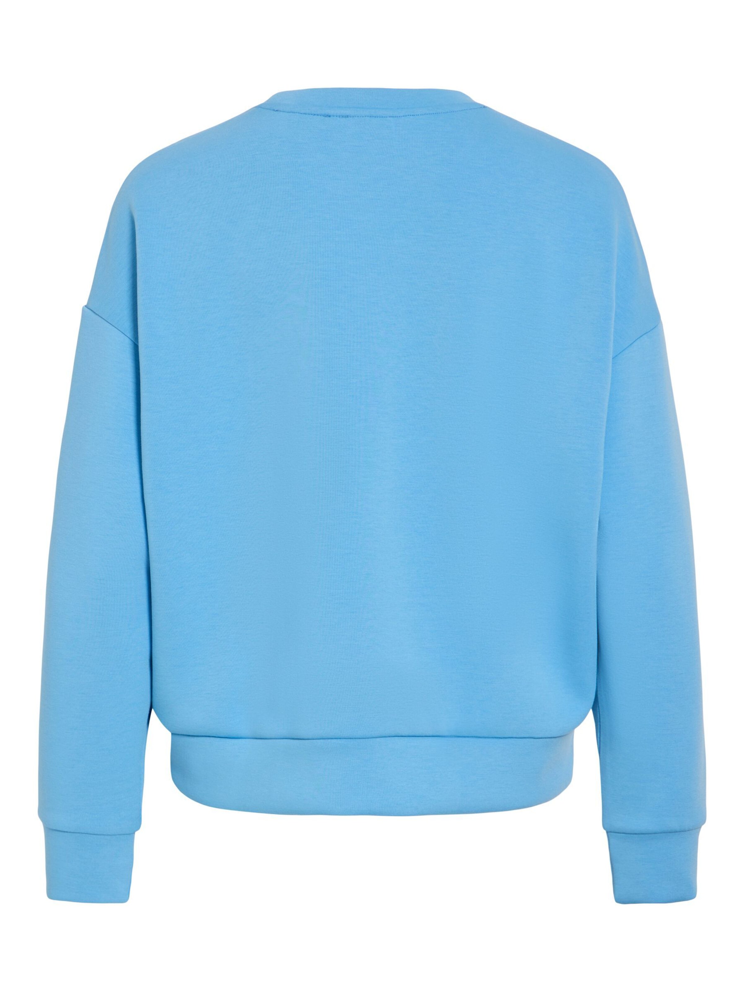 VILA Sweatshirt 'VIReflect' i blå