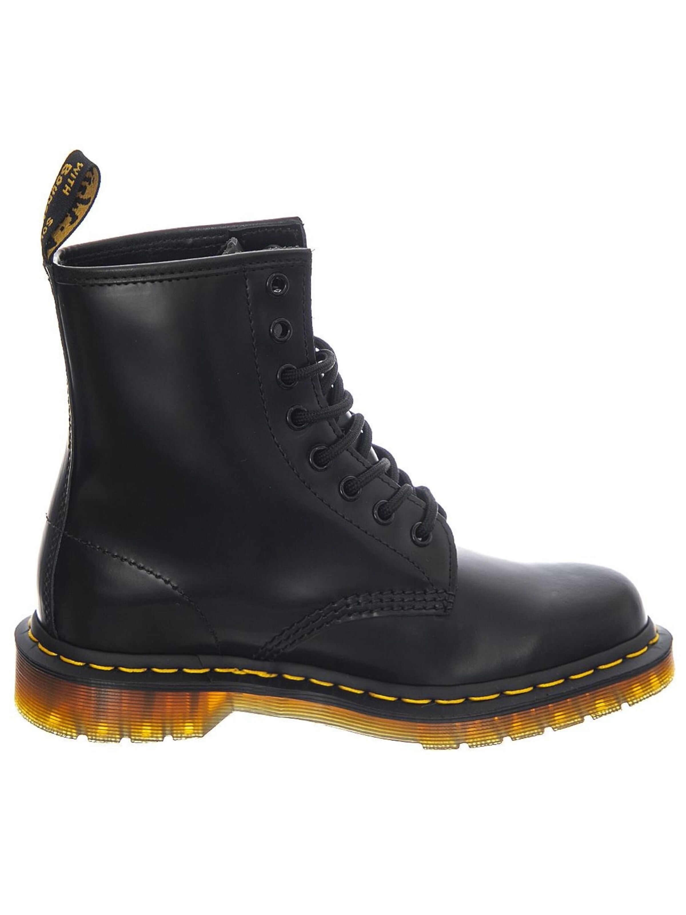 Dr. Martens Boot '1460 Black Smooth' in Black