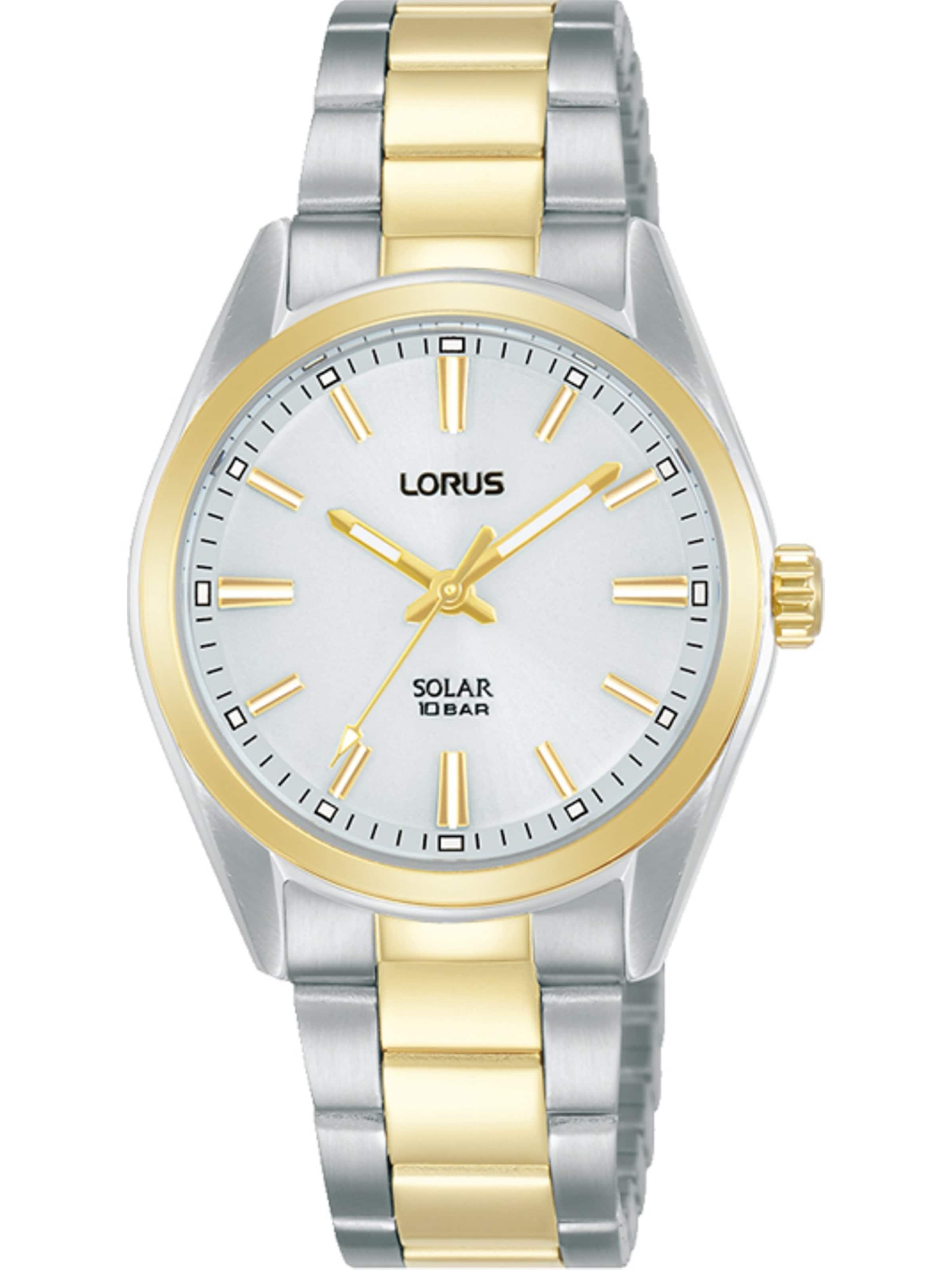 LORUS Analog Watch in Gold: front