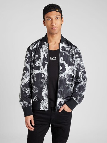 Veste mi-saison '76UP407' Versace Jeans Couture en noir : devant