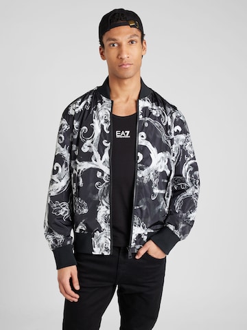 Veste mi-saison '76UP407' Versace Jeans Couture en noir : devant