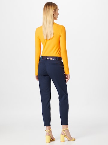 FREEMAN T. PORTER Slim fit Chino Pants 'Claudia Felicita' in Blue