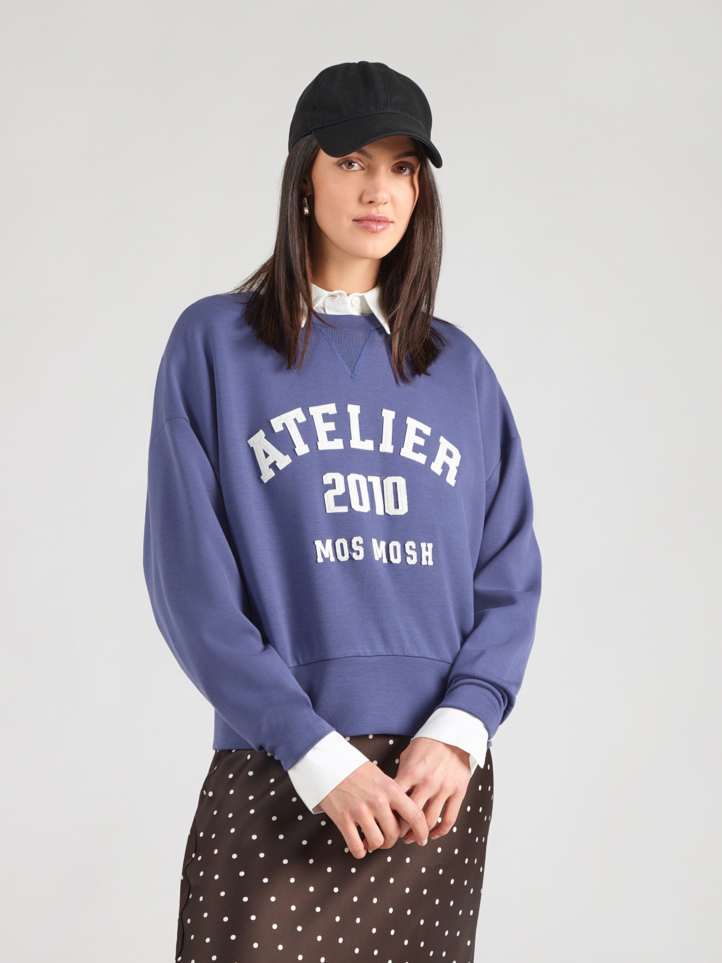 MOS MOSH Sweatshirt 'MMNima' in Blue | ABOUT YOU