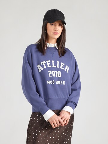 MOS MOSH Свитшот 'MMNima' в Синий: спереди