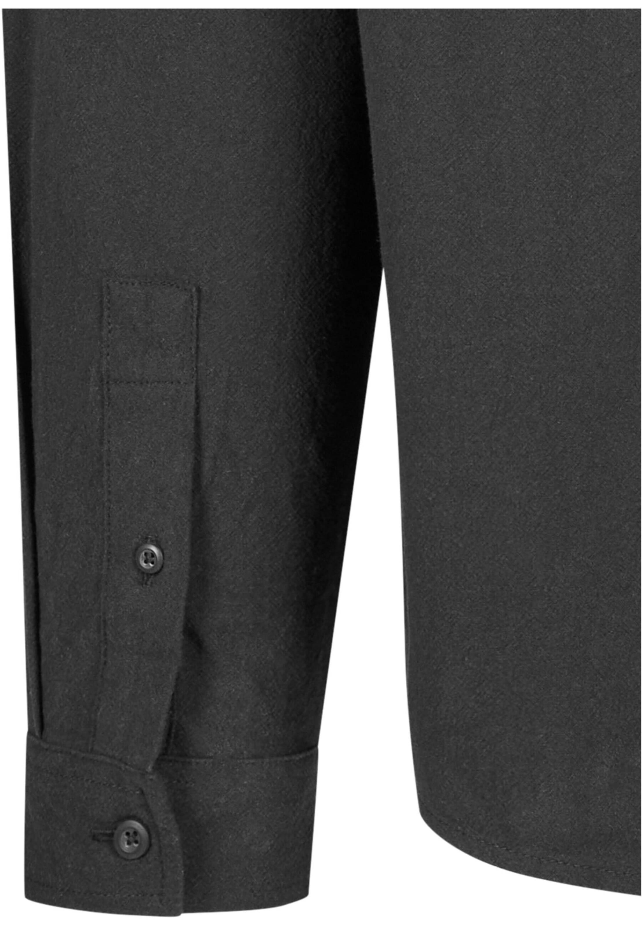 Urban Classics Comfort Fit Košeľa - Čierna