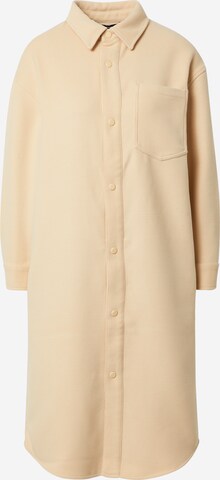 Manteau mi-saison NU-IN en beige : devant