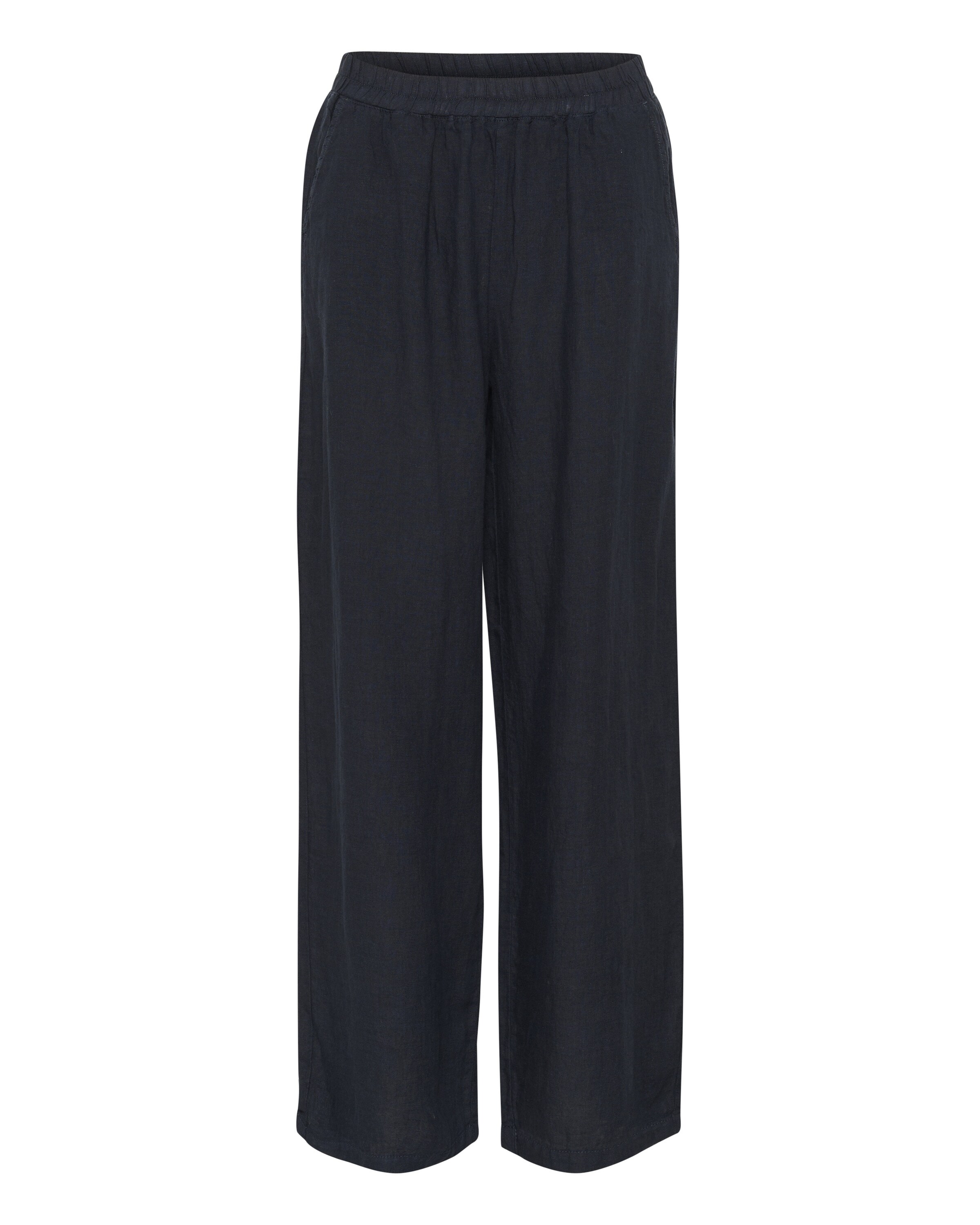Wide Leg Pantalon CULTURE en bleu : devant