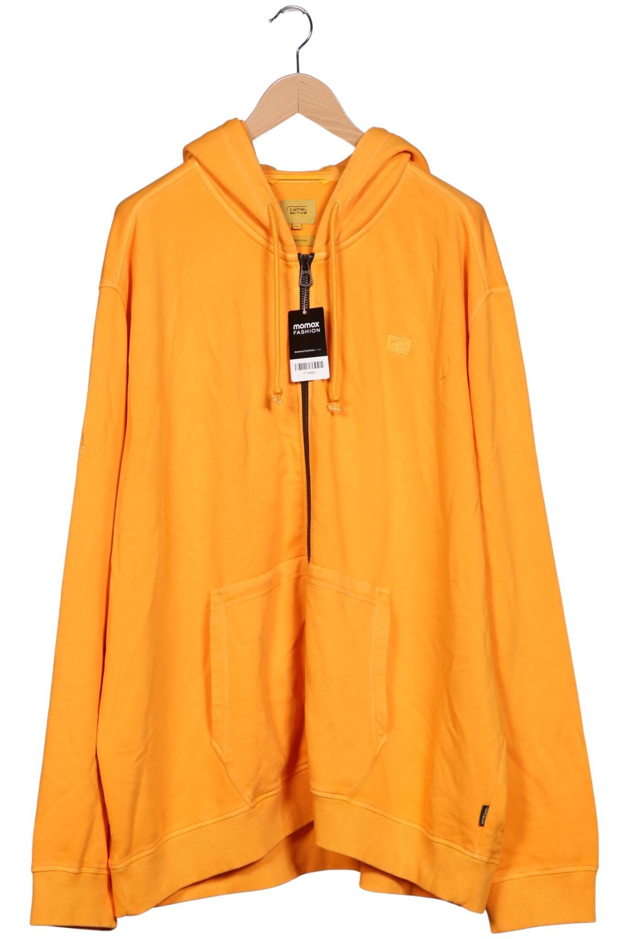 CAMEL ACTIVE Kapuzenpullover 6XL in Gelb: Vorderseite