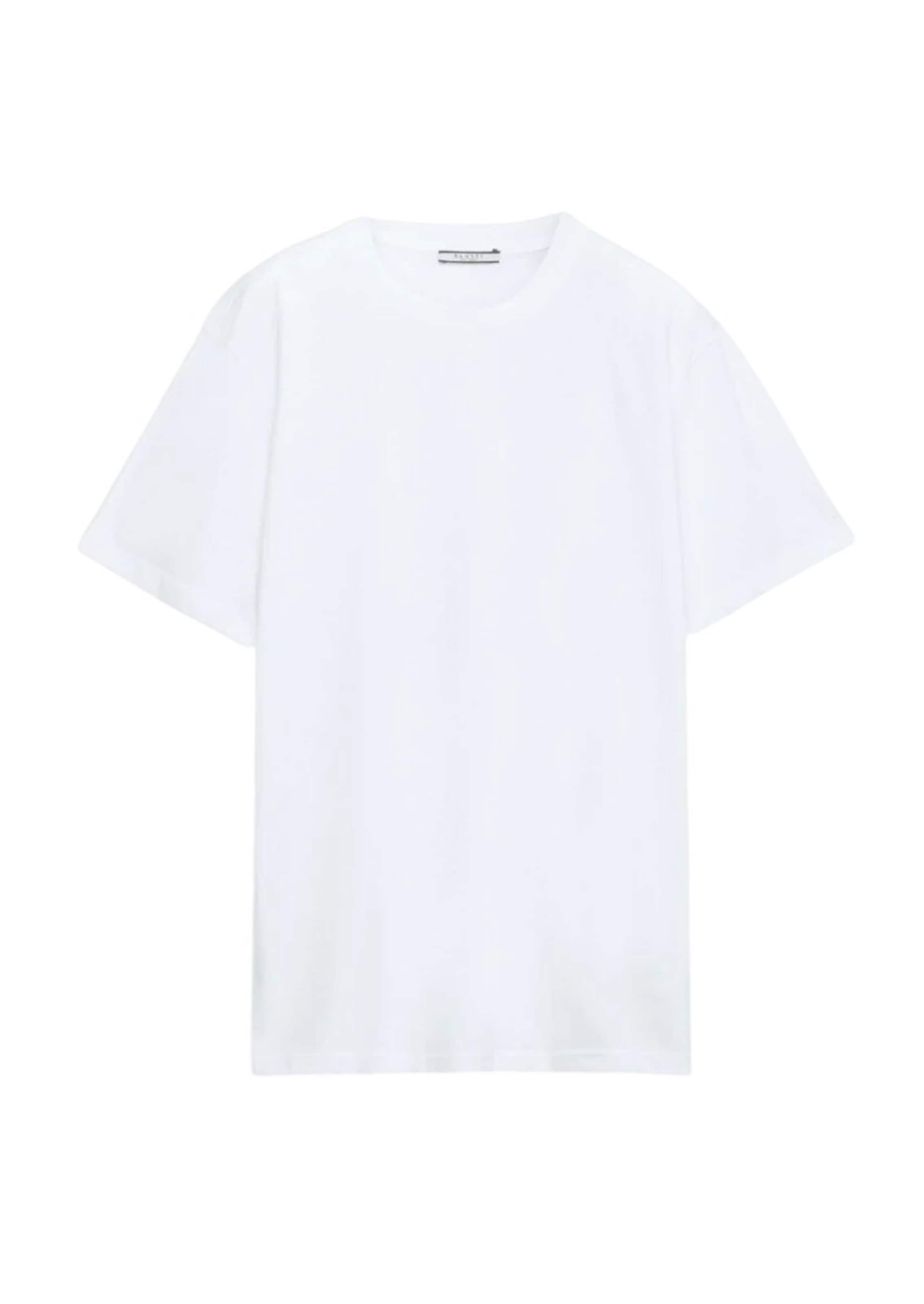 Ramsey Shirt in Wit: voorkant