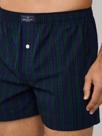 Hackett London Boxershorts 'Tartan' in Blauw