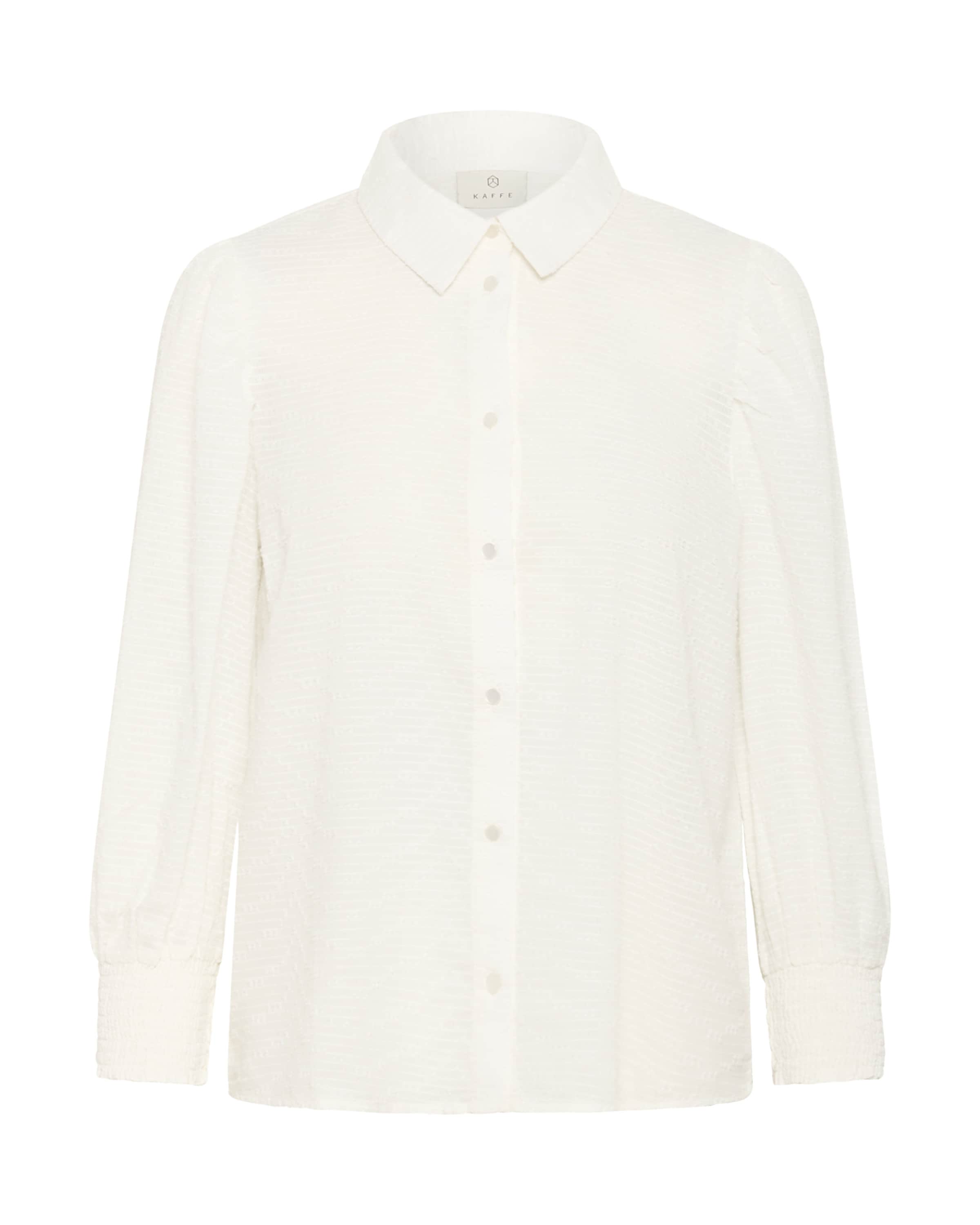 Chemisier 'Penelope' Kaffe en blanc : devant
