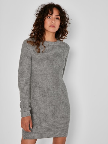 Noisy may Knit dress 'Siesta' in Grey