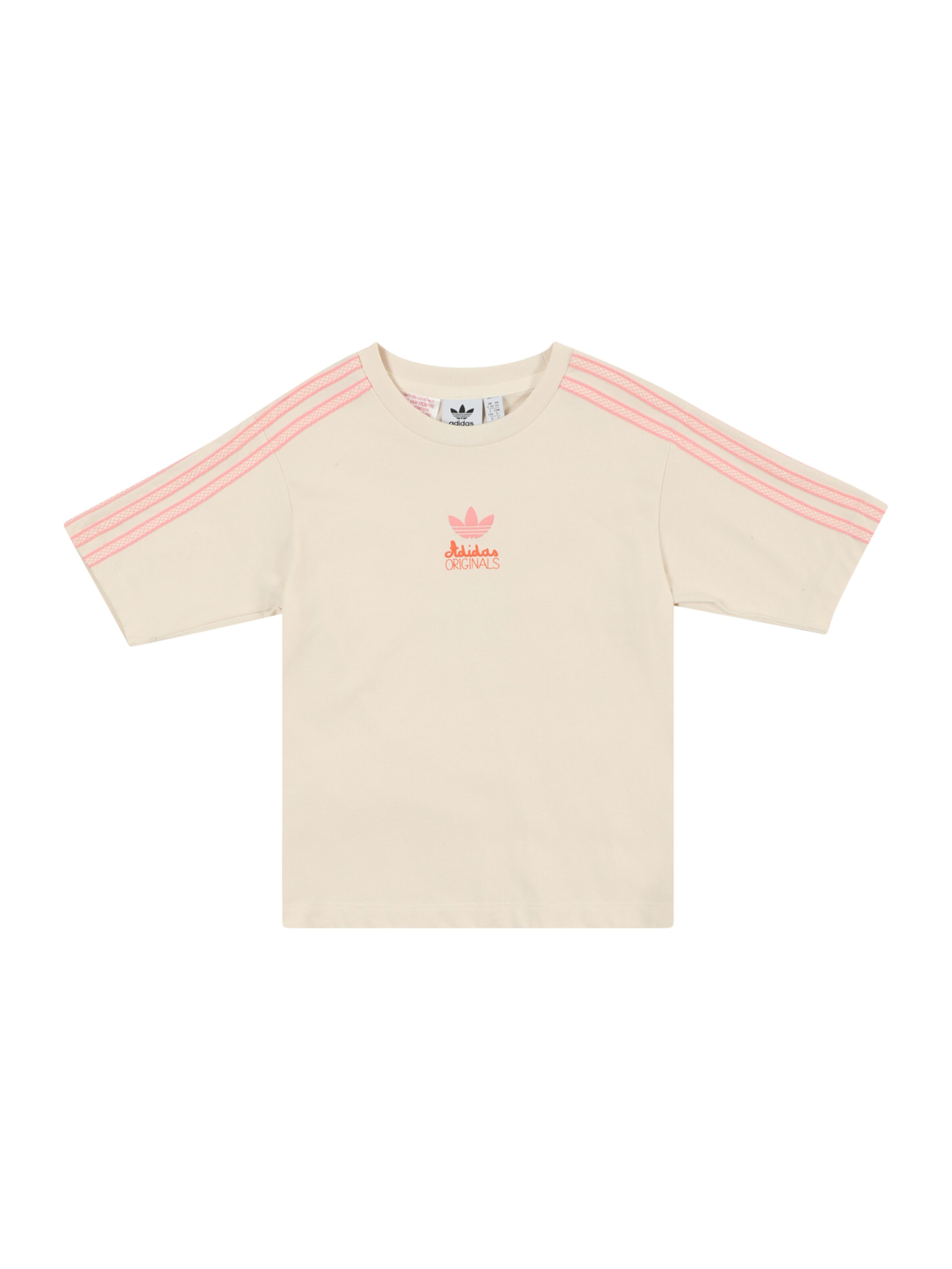 Maglietta di ADIDAS ORIGINALS in beige: frontale