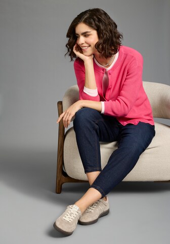 LAURA SCOTT Knit Cardigan in Pink