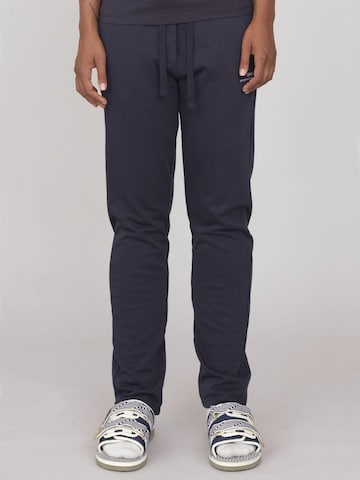 Regular Pantalon 'Felpati Dritti' OWN Off With Nature en bleu : devant
