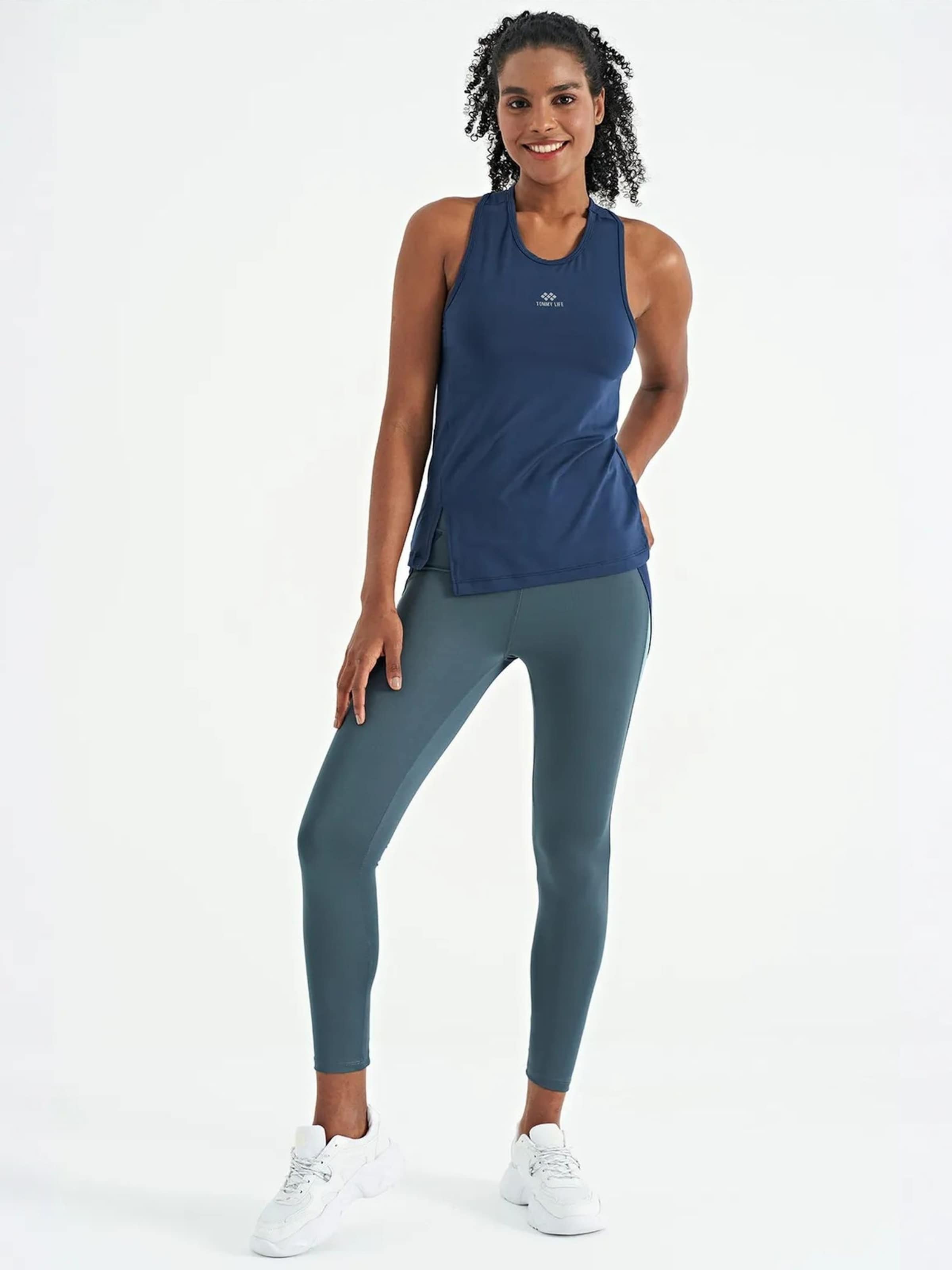 Tommy Life - Top desportivo em azul
