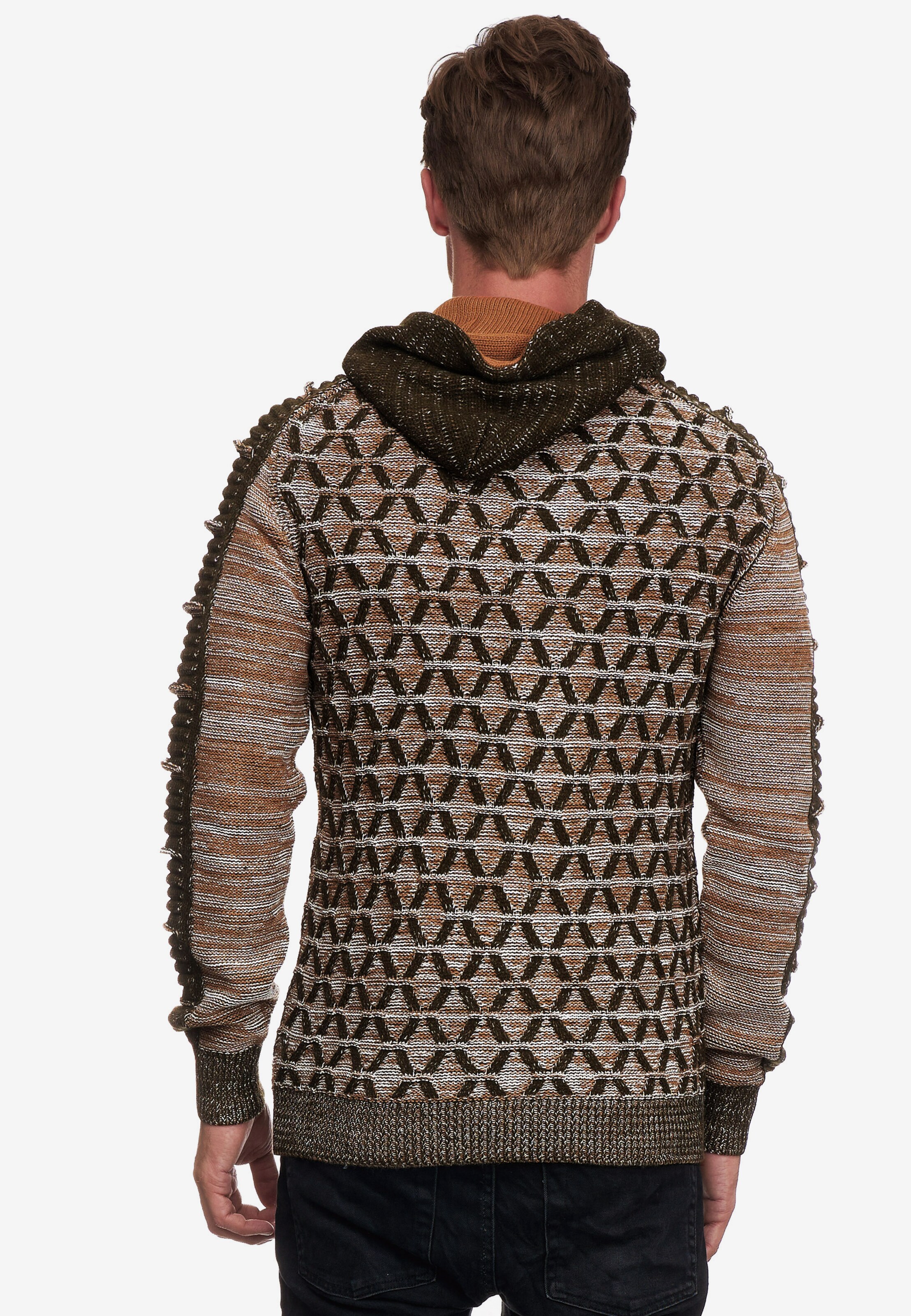 Rusty Neal Felpa con cappuccio da uomo con cappuccio, basic, vestibilità normale, elasticizzato, in cotone, 161, taglia S-6XL:M, colore: antracite, antracite., M
