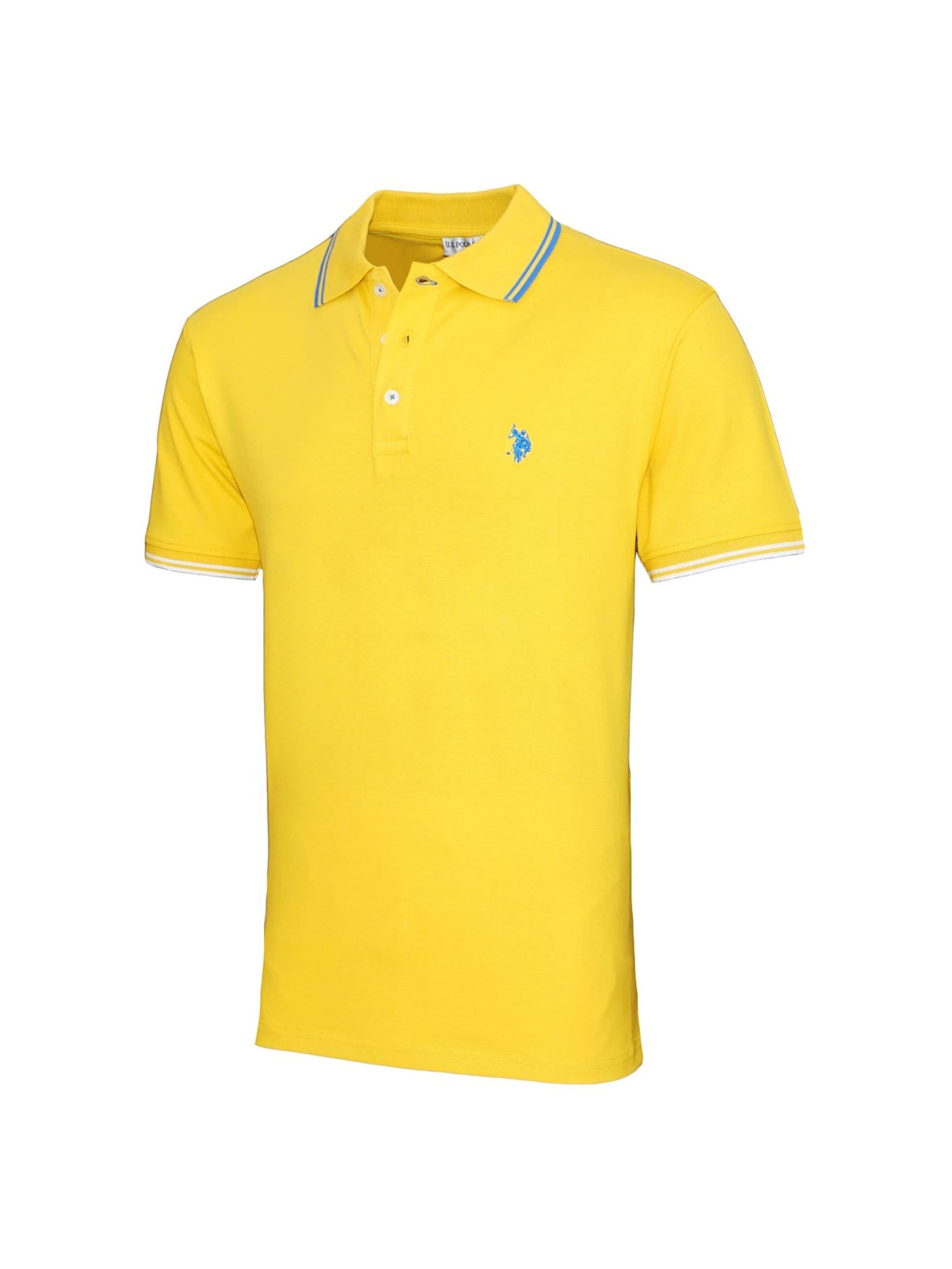 T-Shirt 'Barney' U.S. POLO ASSN. en jaune
