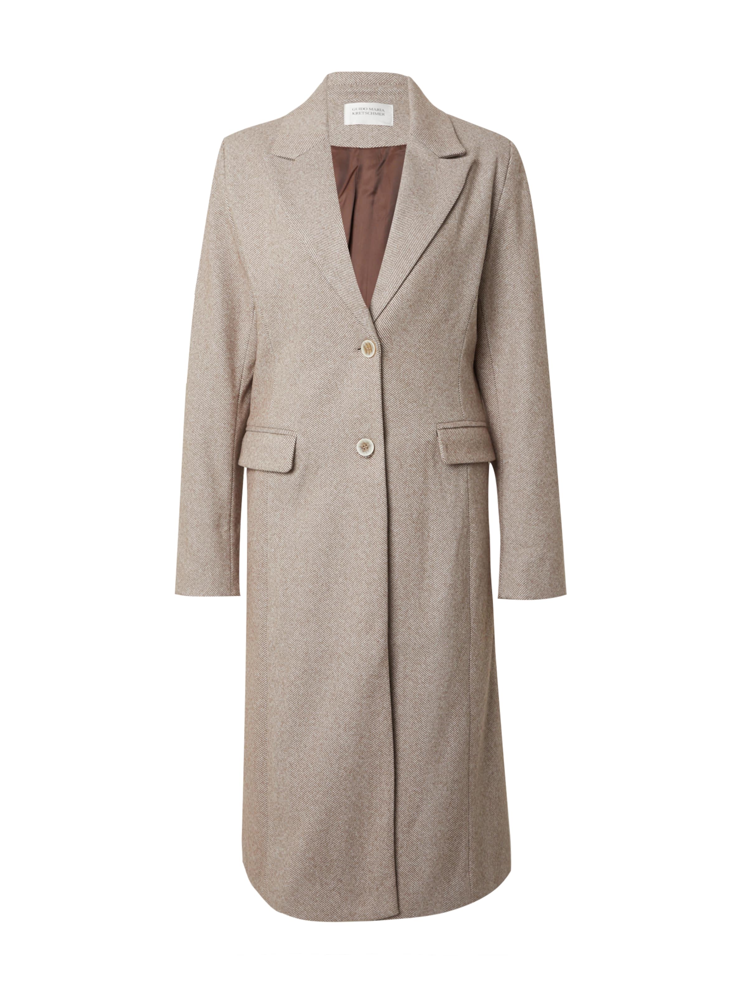 Guido Maria Kretschmer Women Tussenmantel 'Arvena' in Beige: voorkant