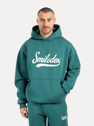 Smilodox Sweatshirt in Green: front