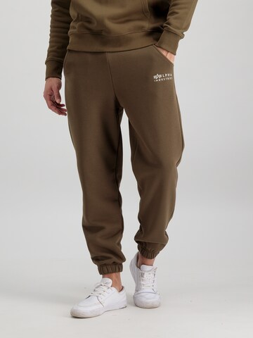 ALPHA INDUSTRIES - regular Pantalón en marrón