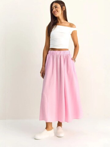 Jupe Bianco Lucci en rose