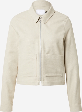 Rotholz Between-Season Jacket in Beige: front