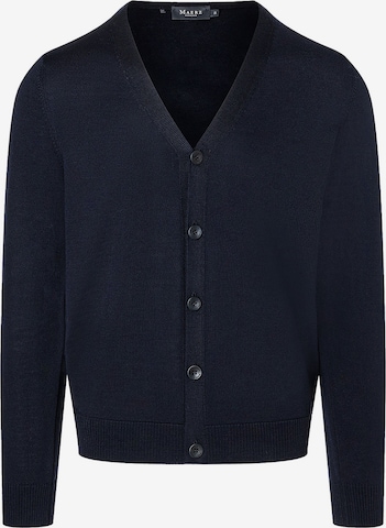 MAERZ Muenchen Gebreid vest in Blauw: voorkant