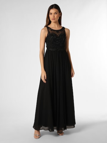 Laona Evening Dress in Black: front