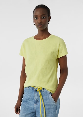 comma casual identity - Camiseta en amarillo: frente