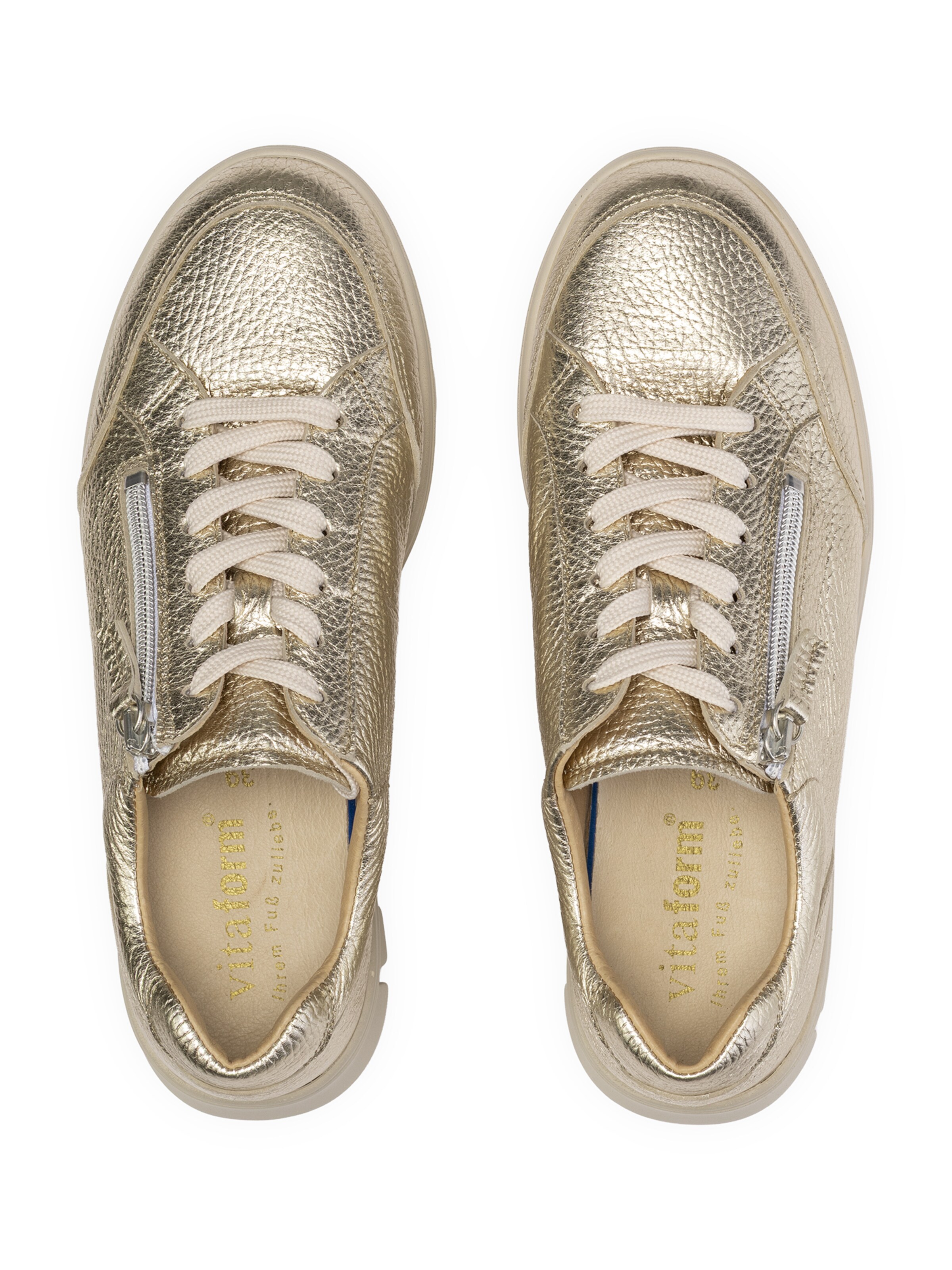 Sneaker bassa di VITAFORM in oro