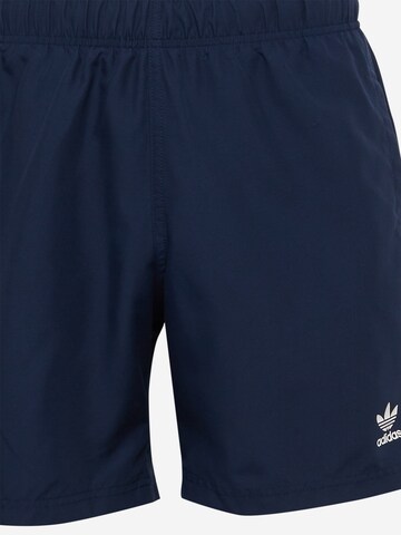 ADIDAS ORIGINALS Board Shorts 'Adicolor Essentials Trefoil' in Blue