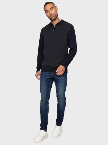 Threadbare Pullover 'Luke' in Blau