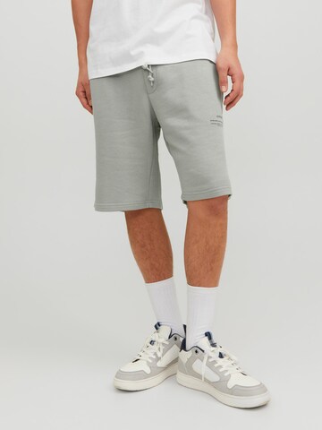 JACK & JONES - Regular Calças 'FELIX' em cinzento