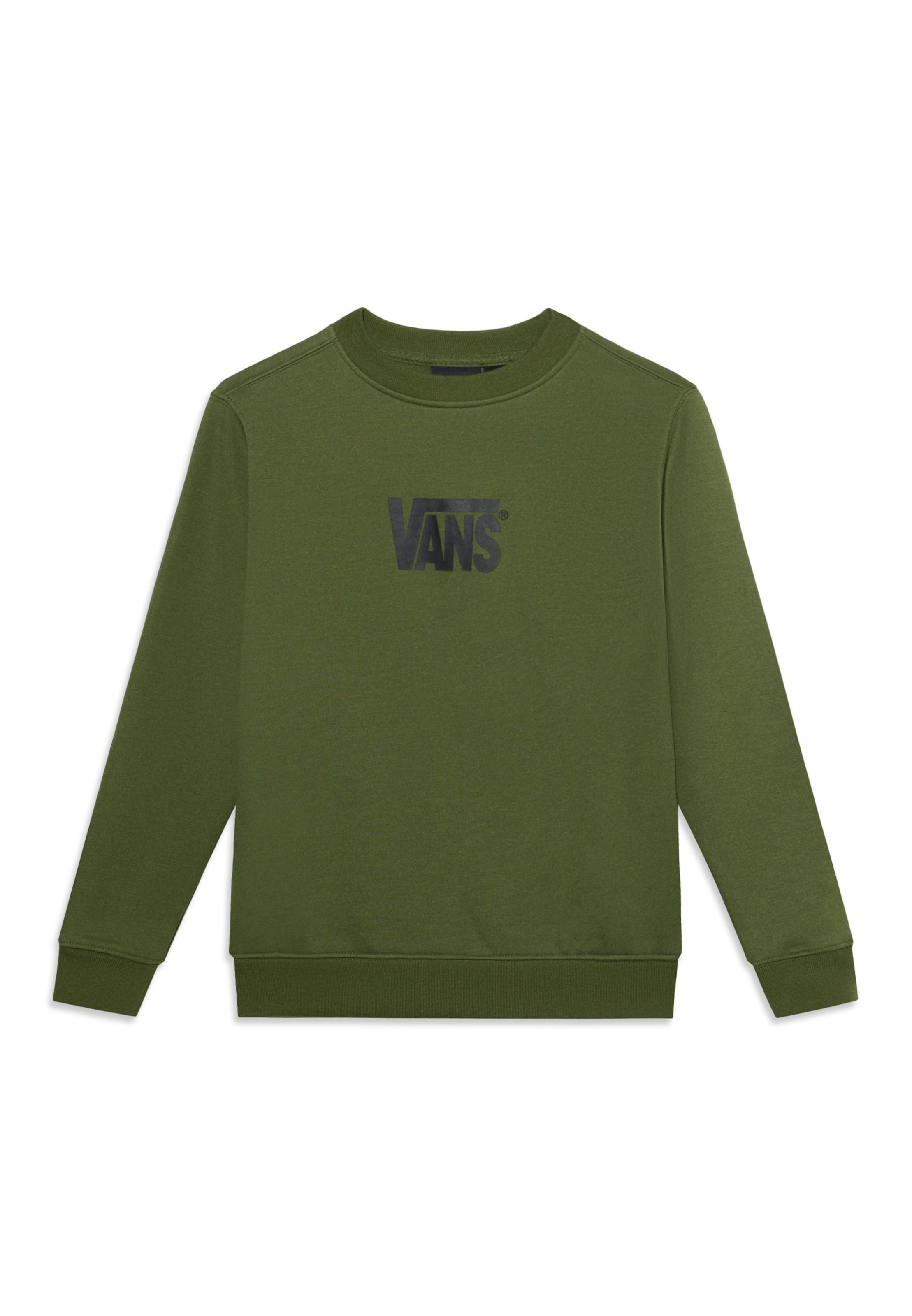 VANS - Sudadera en verde: frente