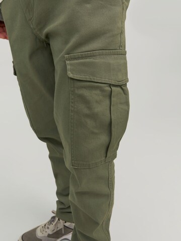 JACK & JONES Regular Cargohose 'Marco Joe' in Grün