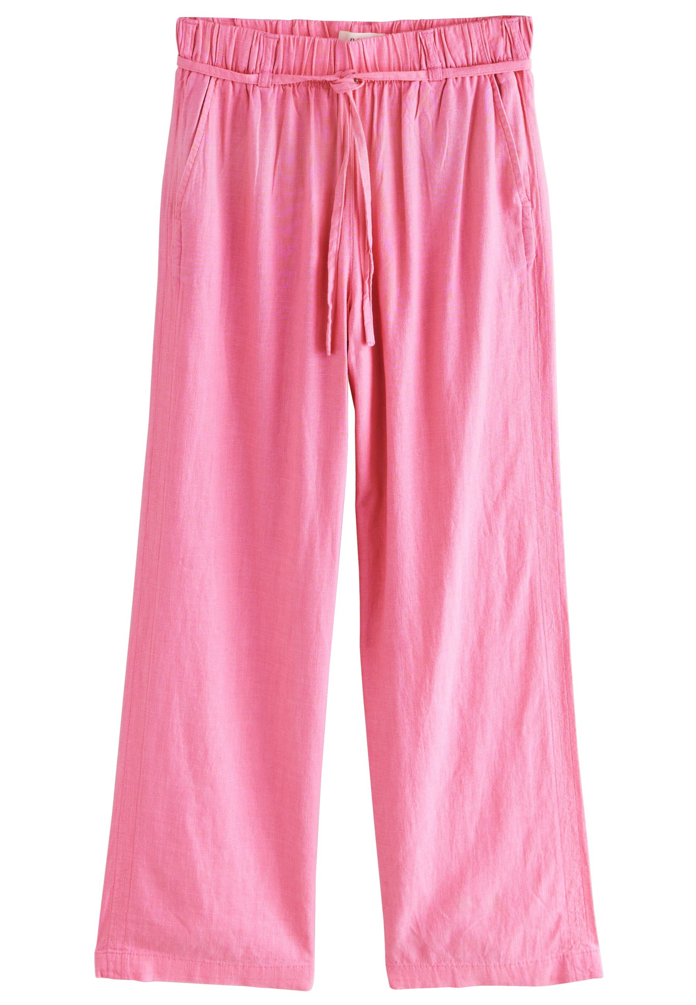 Next Wide Leg Hose in Pink: Vorderseite
