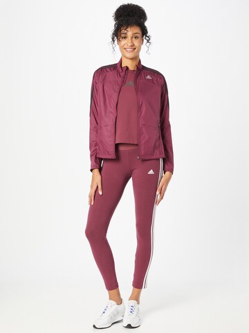 ADIDAS SPORTSWEAR - Chaqueta deportiva en rojo