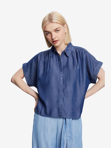 ESPRIT Blouse in Blue: front