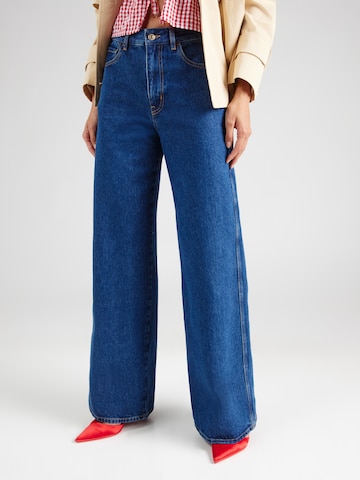 Wide Leg Jean Marimekko en bleu : devant