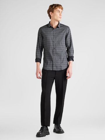 ARMANI EXCHANGE Regular fit Button Up Shirt in Black