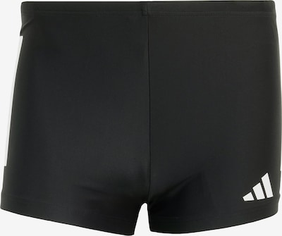 ADIDAS PERFORMANCE Sporta peldbikses '3-Stripes Swim Boxers', krāsa - melns / balts, Preces skats